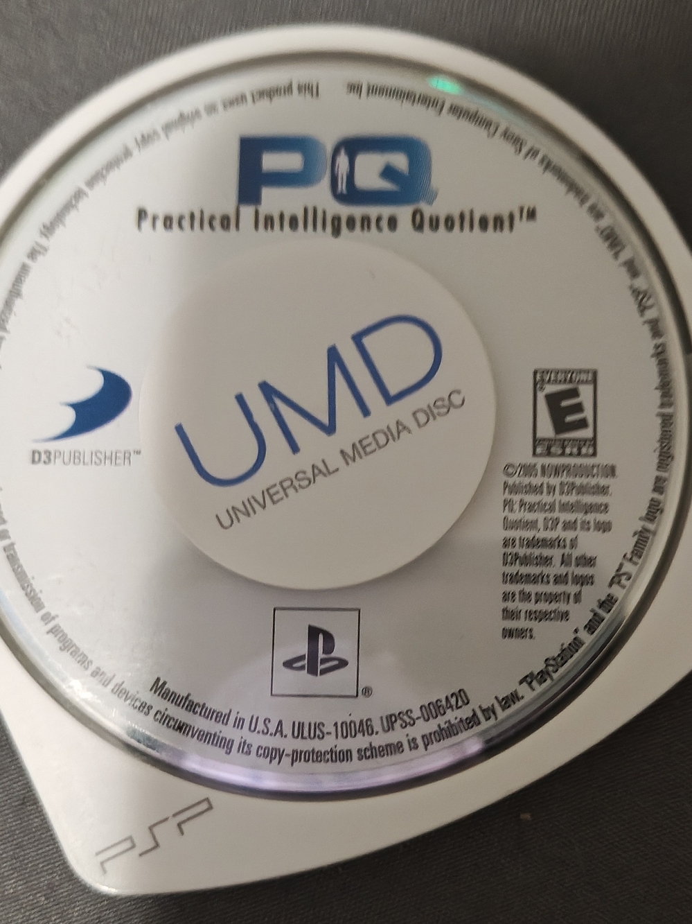 PSP PQ: Practical Intelligence Quotient